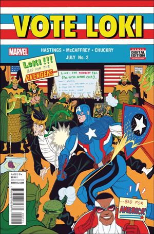 Vote Loki issue 2 Tradd Moore Cover