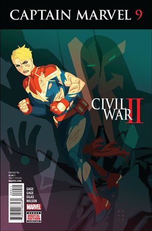 Captain Marvel (2016) issue 9 Kris Anka Cover