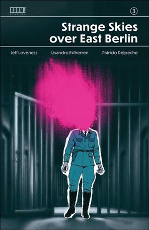 Strange Skies Over East Berlin issue 3-B Raul Allen Cover