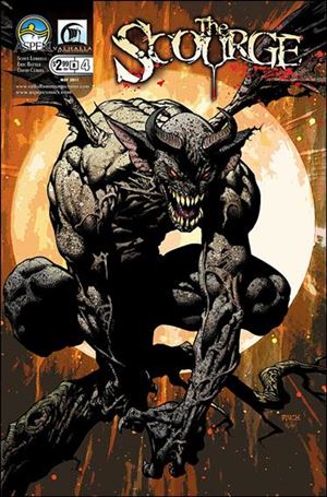 Scourge issue 4-B David Finch Cover