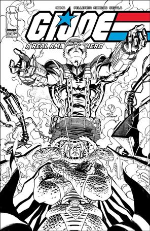 G.I. Joe: A Real American Hero (2023) issue 319-B Andy Kubert B&W Cover