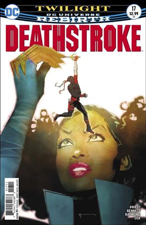 Deathstroke (2016) issue 17 Bill Sienkiewicz Cover