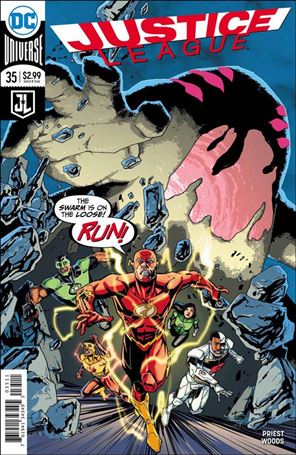 Justice League (2016) issue 35 Pete Woods Cover