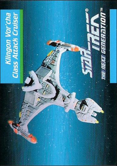 Star Trek: The Next Generation - Inaugural Edition (Base Set) card 33 Klingon Vor'cha Class Attack Cruiser