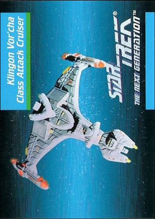 Star Trek: The Next Generation - Inaugural Edition (Base Set) card 33 Klingon Vor'cha Class Attack Cruiser