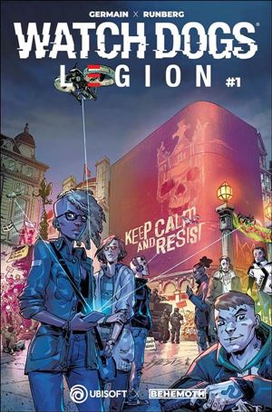 Watch Dogs: Legion issue 1-D Gabriel Germain 1:10 Keep Calm and Resist Cover