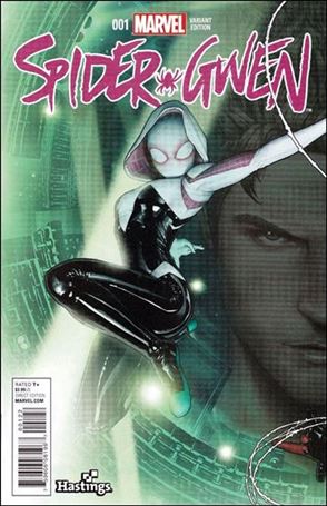 Spider-Gwen (2015/04) issue 1-XJ John Tyler Christopher Hastings Connecting Cover