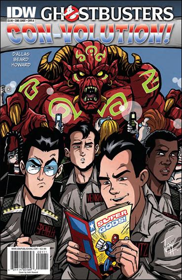 Ghostbusters: Con-Volution issue 1 Josh Howard Cover