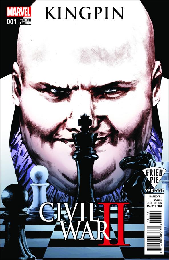 Civil War II: Kingpin issue 1-E Butch Guice Fried Pie Cover