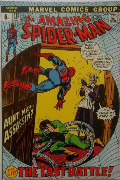 Amazing Spider-Man (1963) issue 115-B UK Price Cover