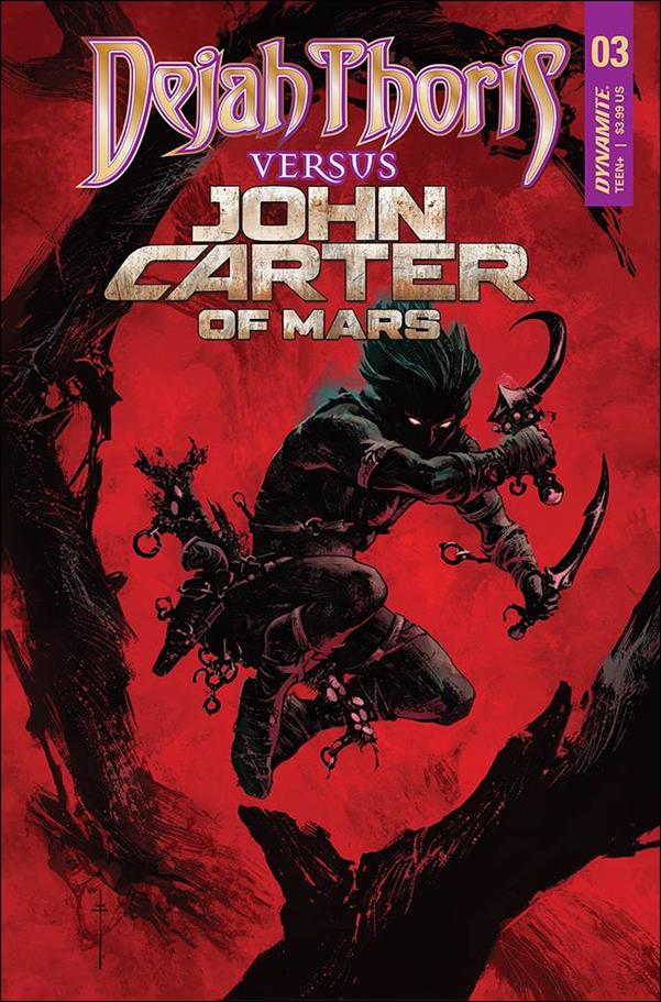 Dejah Thoris Versus John Carter issue 3-E Sebastian Fiumara Cover