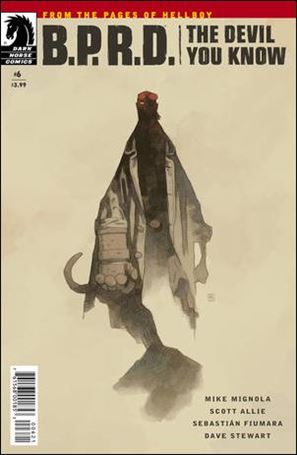 B.P.R.D.: The Devil You Know issue 6-B Mike Mignola Cover