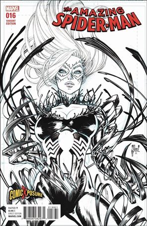 Amazing Spider-Man (2015) issue 16-D Guillem March ComicXposure Sketch Cover 1/1500