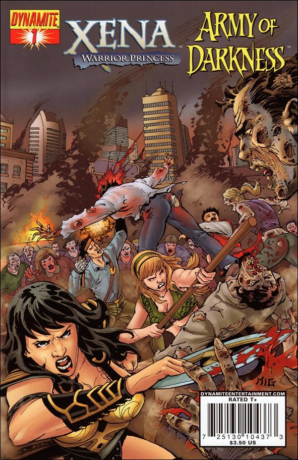 Xena/Army of Darkness: What...Again?! issue 1-B Zombie Raid Cover
