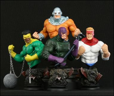 Marvel Mini-Busts (Bowen) item 256 Wrecking Crew 4-Pack 1/500