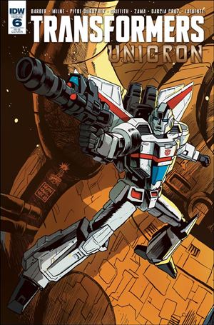 Transformers: Unicron issue 6-D Francesco Francavilla 1:20 Cover