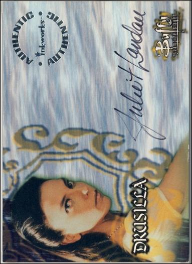 Buffy the Vampire Slayer: Season Three (Autograph Subset) card A13 Juliet Landau as Drusilla
