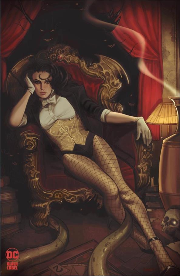 Zatanna: Bring Down the House issue 4-E Joshua 'Sway' Swaby Virgin 1:25 Cardstock Cover