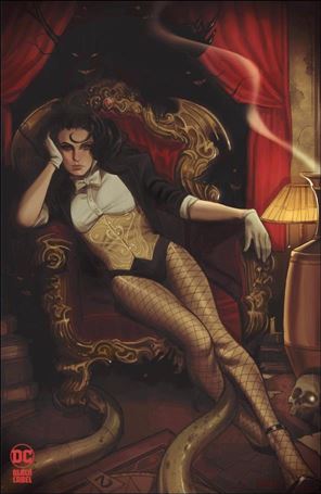 Zatanna: Bring Down the House issue 4-E Joshua 'Sway' Swaby Virgin 1:25 Cardstock Cover