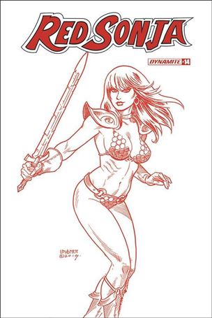Red Sonja (2019) issue 14-N Joseph Michael Linsner 1:25 