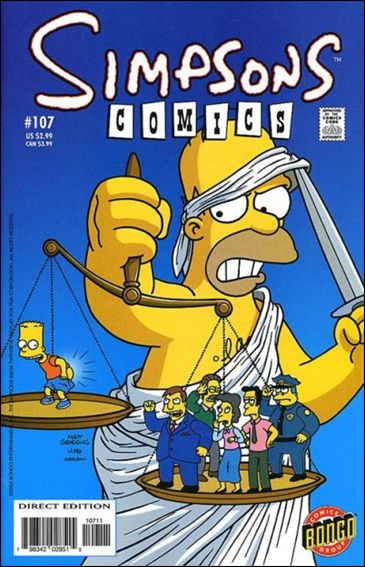 Simpsons Comics issue 107