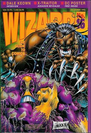 Wizard: The Guide to Comics issue 16-B Unbagged