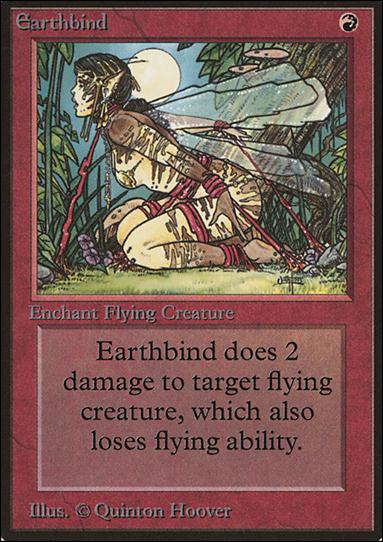 Magic the Gathering: Limited Edition Beta (Base Set) card 146 Earthbind