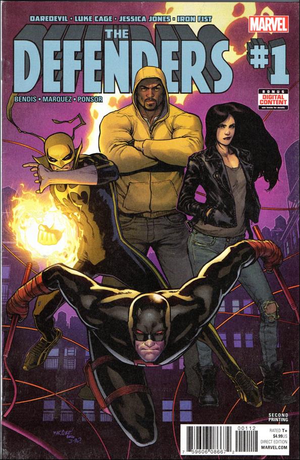 Defenders (2017) issue 1-J David Marquez Cover (2nd Printing)