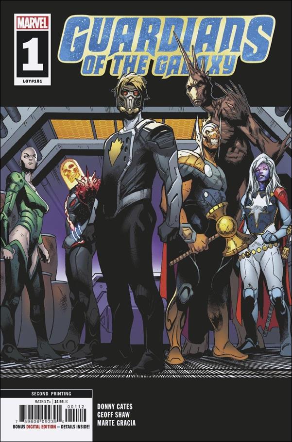 Guardians of the Galaxy (2019) issue 1-L Geoff Shaw Cover (2nd Printing)