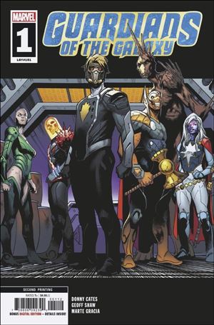 Guardians of the Galaxy (2019) issue 1-L Geoff Shaw Cover (2nd Printing)