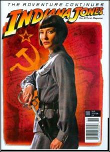 Indiana Jones: The Official Magazine issue 3-B Previews "Irina Spalko" Cover