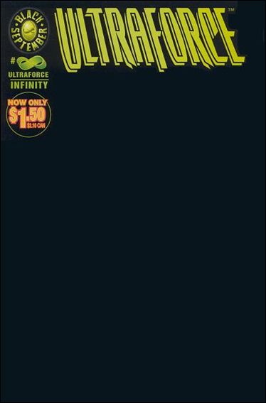 UltraForce (1995) issue Infinity Black Cover