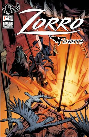 Zorro: Flights issue 1-B Vincenzo Carratu Cover