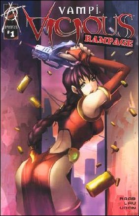 Vampi Vicious Rampage issue 1 Kevin Lau Cover