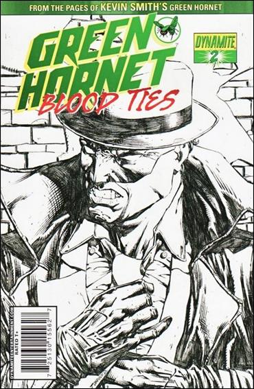 Green Hornet: Blood Ties issue 2-B 1:10 Sketch Cover