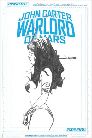 John Carter: Warlord of Mars (2014) issue 2-G Jae Lee 1:30 Artboard Cover
