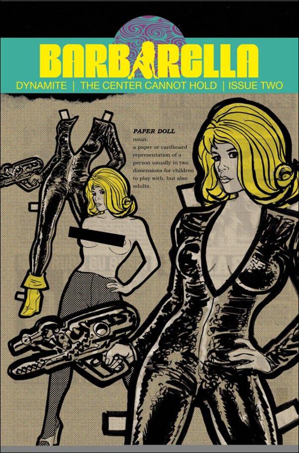 Barbarella: The Center Cannot Hold issue 2-F Jimmy Broxton 1:10 Cover