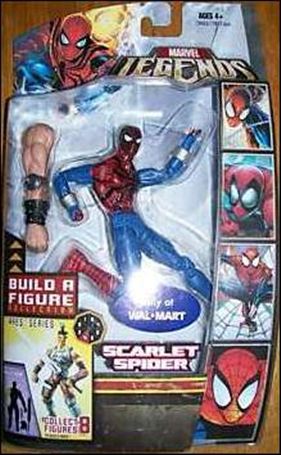 Marvel Legends (Ares Series) figure 6-B Scarlet Spider (Web-Swinging Packaging)