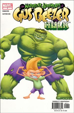 Marvelous Adventures of Gus Beezer: Hulk Cover Image 1