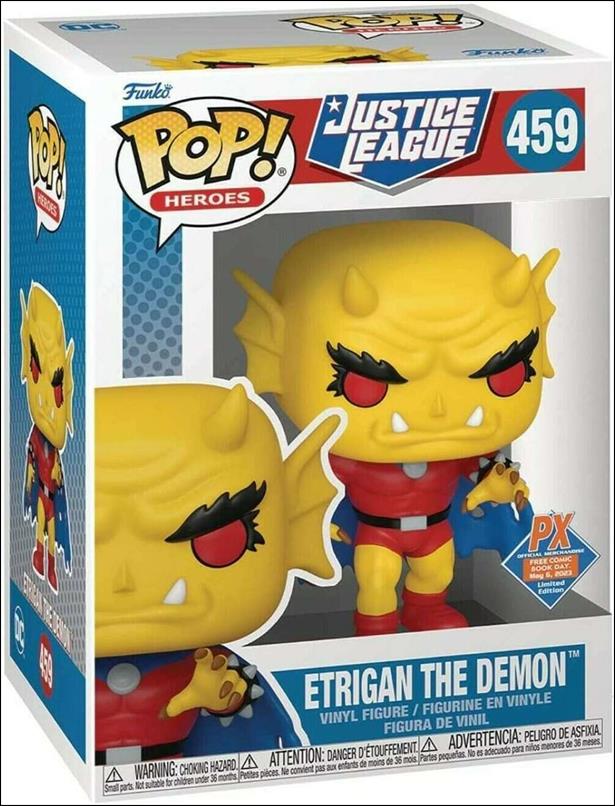 POP! Heroes figure 459 Etrigan the Demon Free Comic Book Day Exclusive