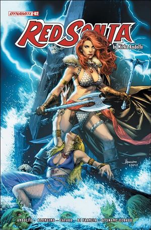 Red Sonja (2021) issue 2-B Jay Anacleto Cover