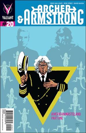 Archer & Armstrong (2012) issue 20-B Michael Walsh Cover