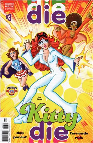 Die Kitty Die issue 3-B Dan Parent Cover