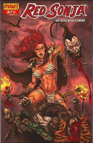 Red Sonja (2005) issue 32-C Adriano Batista Cover