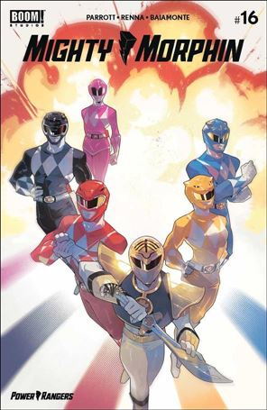 Mighty Morphin issue 16-F Jo Migyeong FOC Reveal Cover