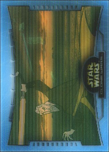 Star Wars: The Clone Wars (Battle Motion Lenticular Subset) card B8 Count Dooku