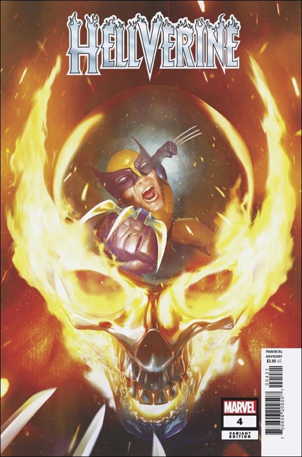 Hellverine issue 4-B Rahzzah Cover