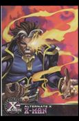 1996 Fleer Ultra X-Men All Chromium (Alternate X Embossed Subset) card 6 X-Man