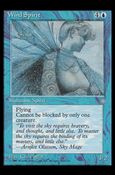 Magic the Gathering: Ice Age (Base Set) card 106 Wind Spirit