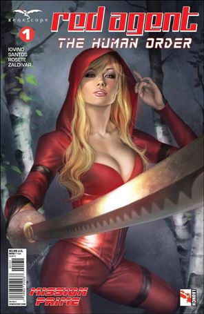 Red Agent: The Human Order issue 1-C Josh Burns Cover